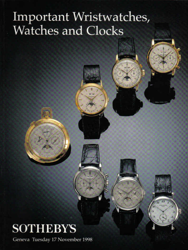 watches wristwatches and clocks sotheby's